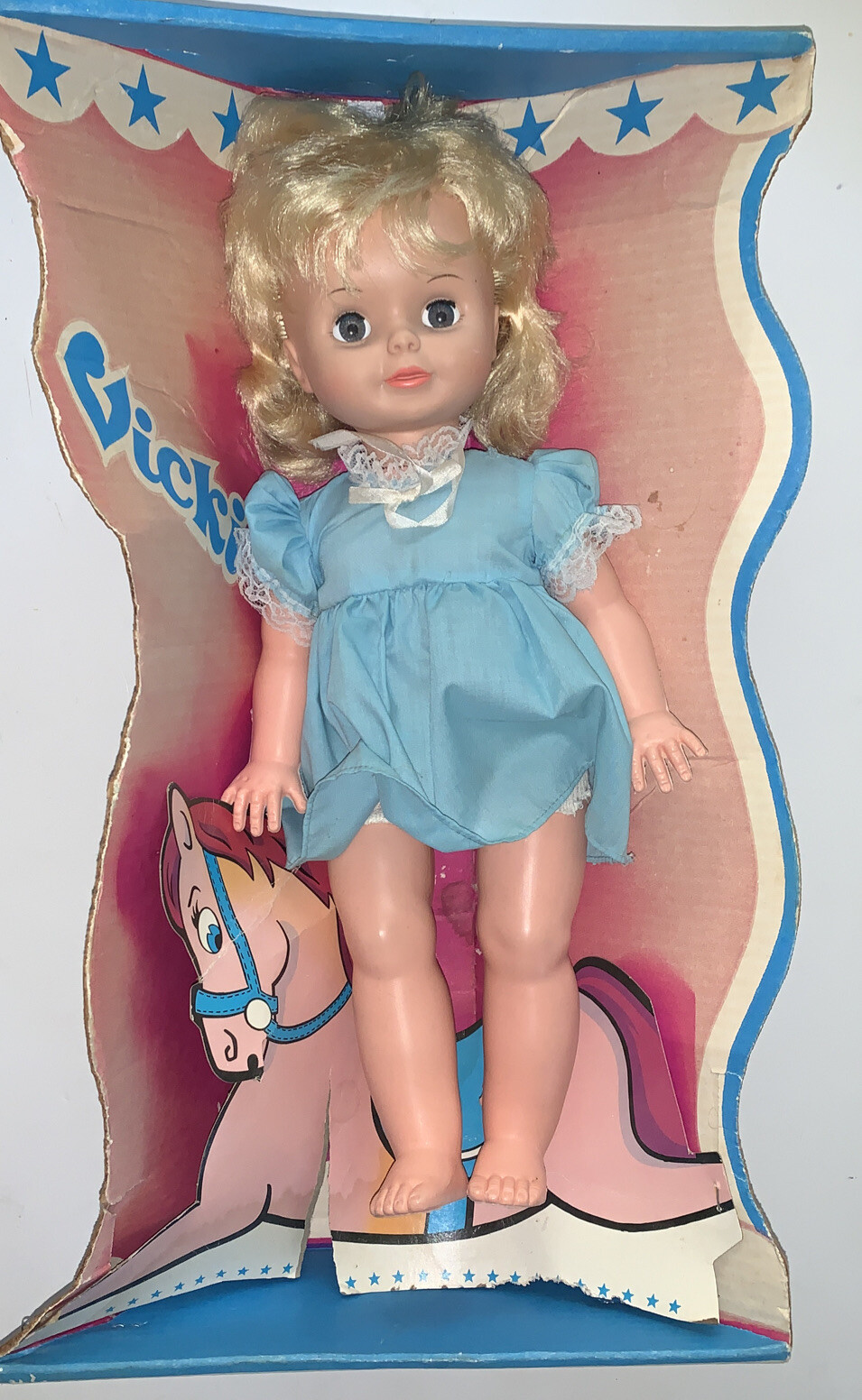 Vintage Lovee Doll and Toy Company, 2000, Vicki 1982 18” Vikki Blonde