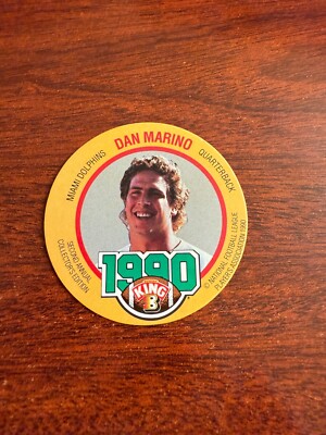 1990 King B Collectors Edition Disc #11 Dan Marino HOF