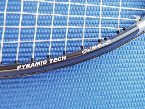 HEAD--OVERSIZE-- Ti CARBON 9000 TENNIS RACQUET-4 3/8 GRIP-new grip tape - Picture 9 of 10