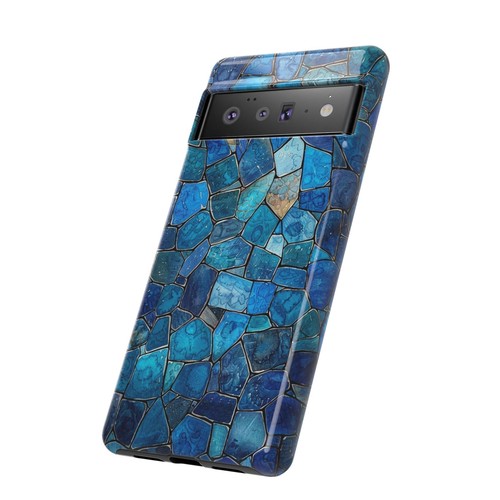 Blue Tortoise Glass Mosaic - Phone Cover Case for iPhone, Galaxy, Pixel - 第 167/281 張圖片