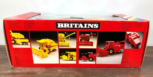 Britains CORN KING 4891 Combine Harvester MAIZE HEAD # 9576 NOB Tractor 1980 - Picture 13 of 15
