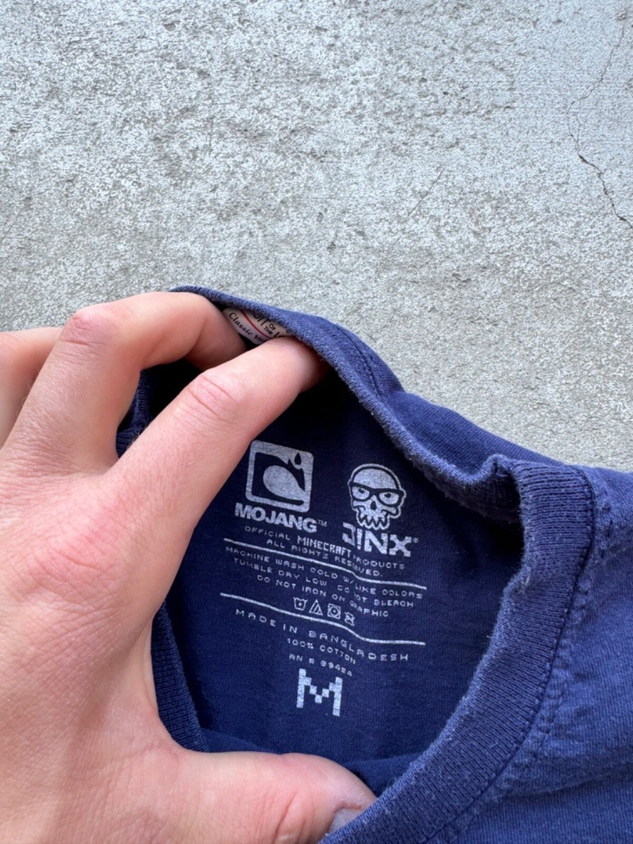 Vintage Minecraft Creeper Tshirt