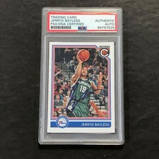 2016-17 Panini Complete #2 Jerryd Bayless Signed Card AUTO PSA Slabbed 76ers