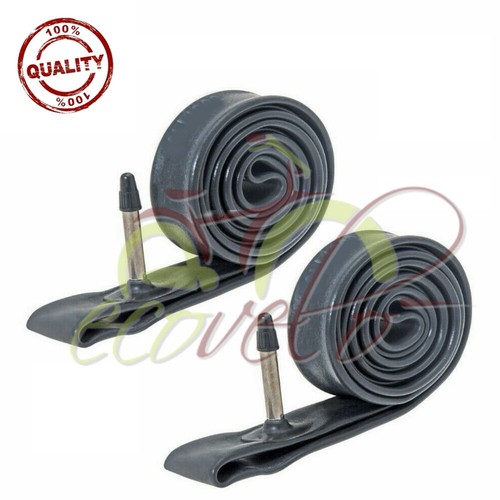 2 CAMERE D'ARIA 28 x 3/4 28 x 7/8 VALVOLA PRESTA FRANCESE 48mm FIXED