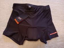 Souke Sports Women's Black Padded Bike Cycling Shorts Small New