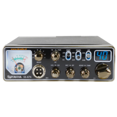 Ranger SuperStar SS-676 80 +Watts 10-Meter Radio AM FM