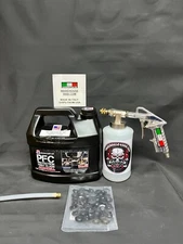Gallon PFC Amber, Pro Undercoat Spray Gun, 1 White Qt, 360 Wand, 50 Plugs