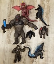 Lot of 7 Godzilla Kong Monsterverse 2017-2022 Giant Kong Battle Roar Destroyah