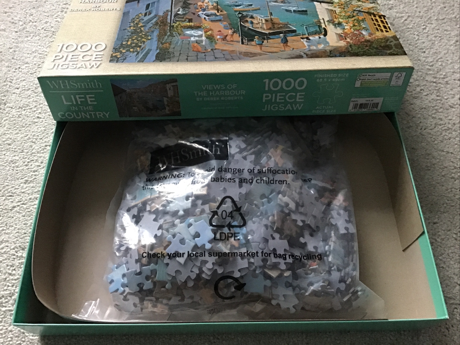 WH SMITH JIGSAW PUZZLE 1000 PIECE. VIEWS OF THE HARBOUR eBay