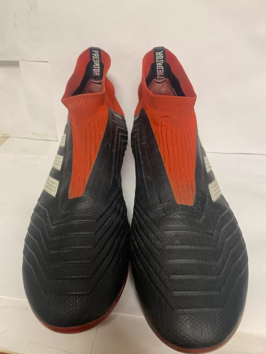 Adidas Predator Control Skin Cleat Red/Black Soccer Cleats Youth Size 6