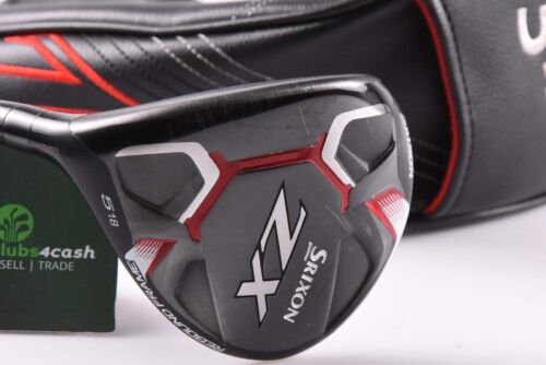 Left Hand Srixon ZX #5 Wood / 18 Degree / X-Flex Hzrdus Smoke Black 60 Shaft - Picture 2 of 9