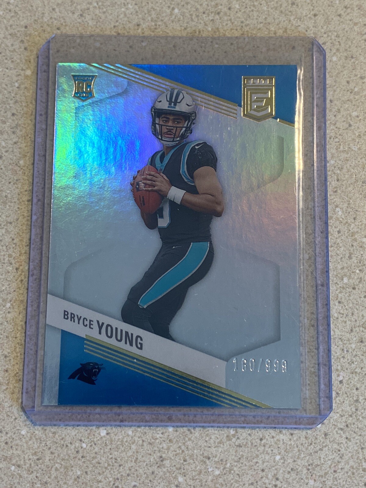 2023 Panini Donruss Elite Bryce Young Rookie RC #160/999 Carolina Panthers