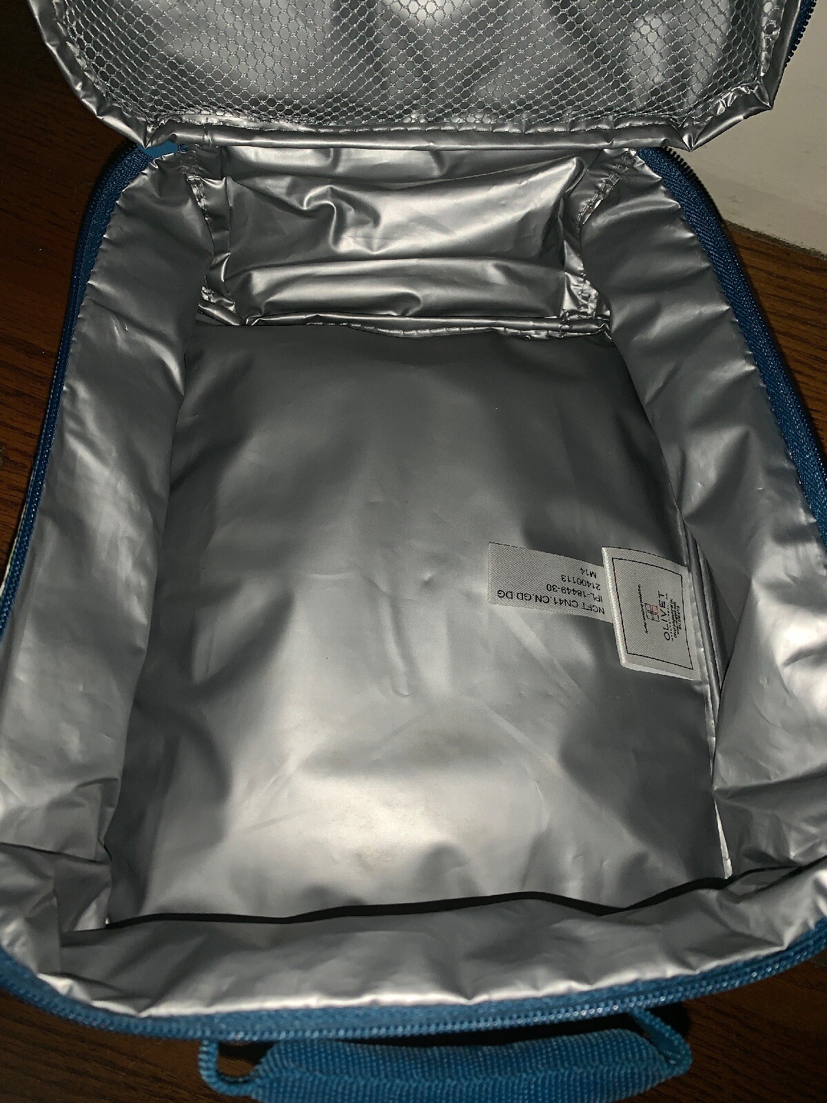 Olivet Ipack Lunch Insulated Bag Tote OWLS & BOTS Robot Birds UNIQUE