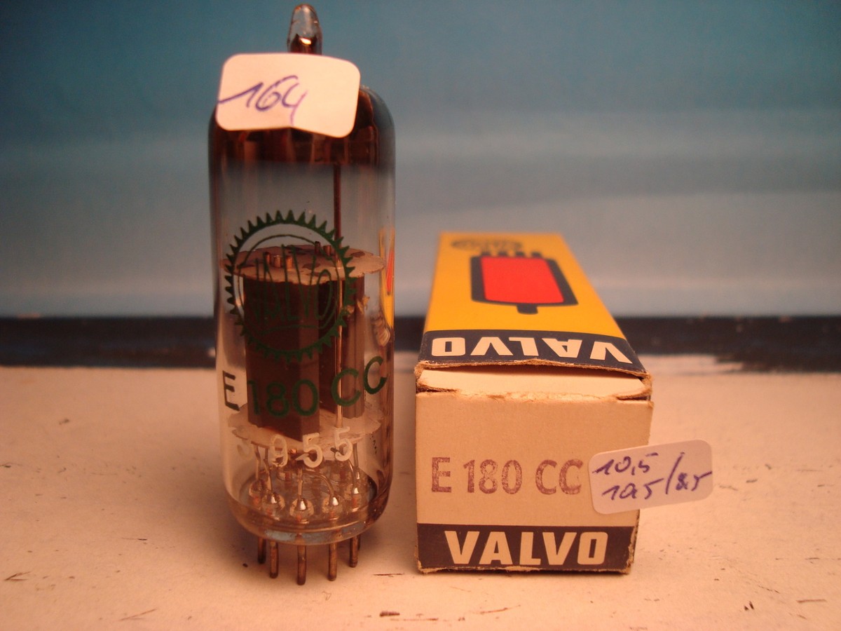 Tube NOS 5965 / E180CC (7062) – Marqué Telefunken, Lampe Valve D'époque, Neuve Sous Blister !