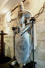 Full Body Wearable Templar Crusader Knight Full Body Armour Costume Halloween