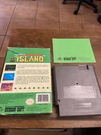 Adventure Island complete Box/Manual NES Nintendo