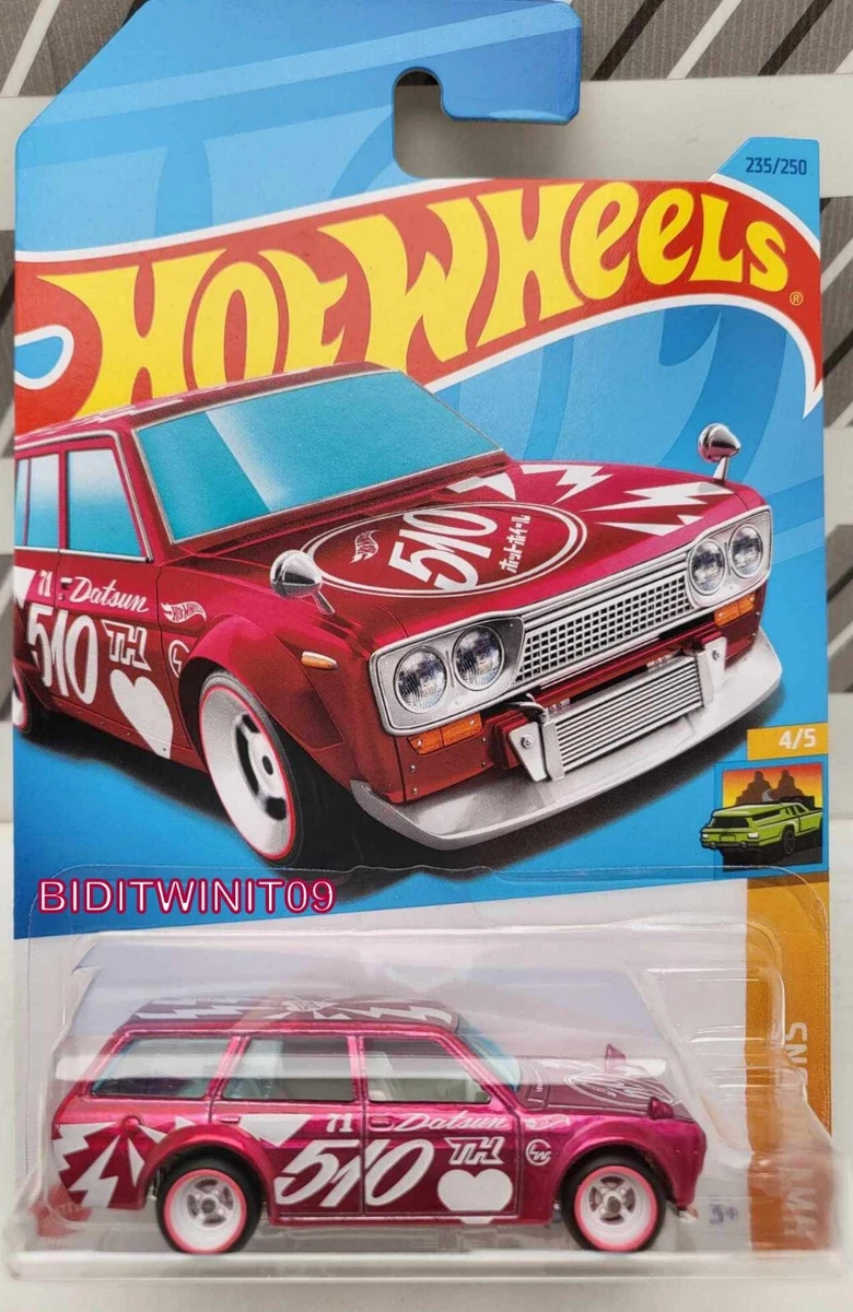 Hot Wheels Datsun Blue Bird 510 Vehicle - ドローン、ヘリ、航空機