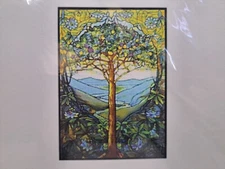 Orenco Originals Cross Stitch Pattern - Louis Comfort Tiffany Tree of Life