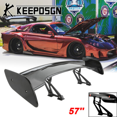 For Mazda RX-7 57'' Rear Trunk Spoiler Wing GT Style Racing Adjust
