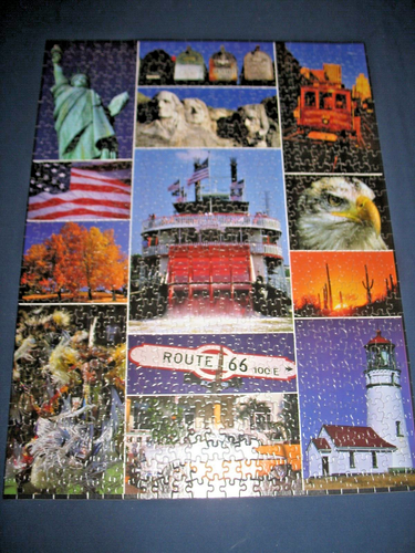 750 Piece Jigsaw Puzzle "U.S.A Lonely Planet Images" By Ceaco - Picture 6 of 13