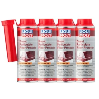 Liqui Moly Diesel Particulate Filter Protector DPF Cleaner Regenerator 250ml x 4 - Image 1 of 4
