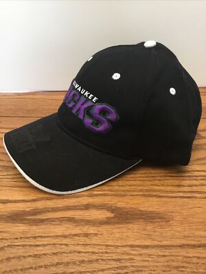 Milwaukee Bucks NBA Drew Pearson Strapback Embroidered Hat Cap 