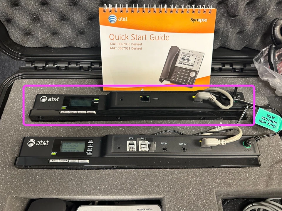 AT&T SB67070 Synapse SIP Gateway (Business in a Box, IP Flexible Reach) - Image 2 of 2