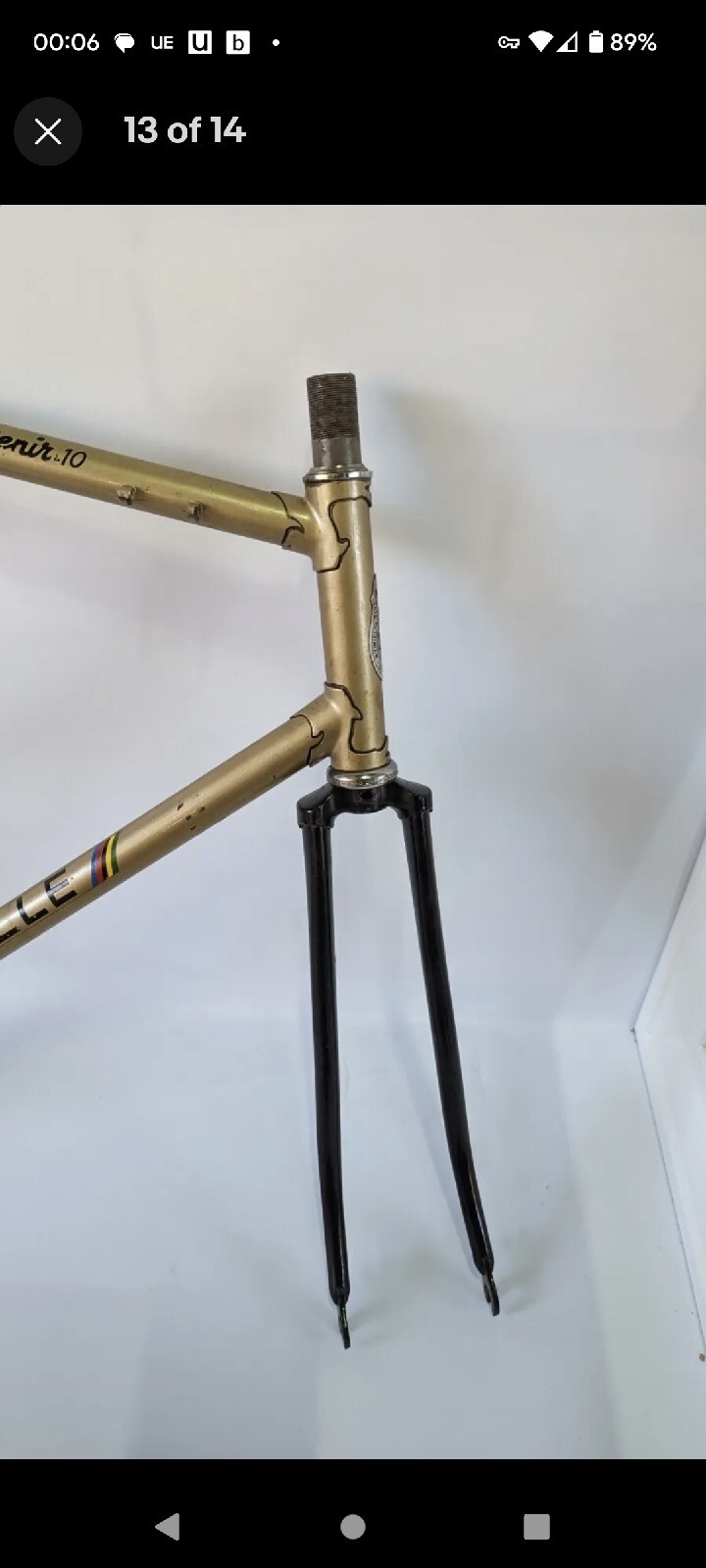 Gazelle 531 vintage Bicycle Frame eBay