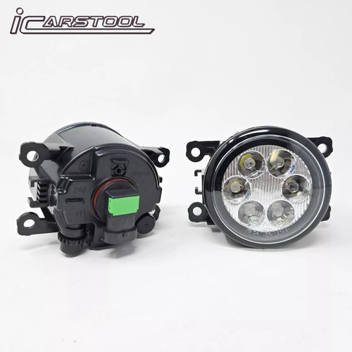 LED Clear Lens Fog Light Kit For 2006-2014 Suzuki GRAND VITARA with Switch Wires - Picture 8 of 18