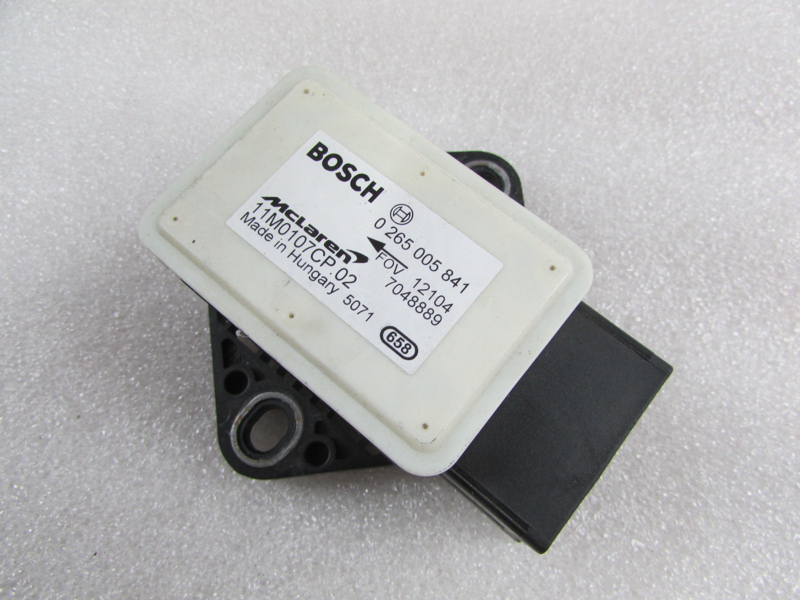 McLaren MP4-12C, YAW Sensor, Used, P/N 11M0107CP