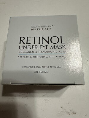 Enaskin Retinol Collagen & Hyaluronic Acid Under Eye Mask - 30 Pairs - Ex: 6/27