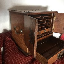 1880 TISCHSEKRETÄR  Briefsekretär Antik CLEARFIELD Alter Ende 18 Jah .