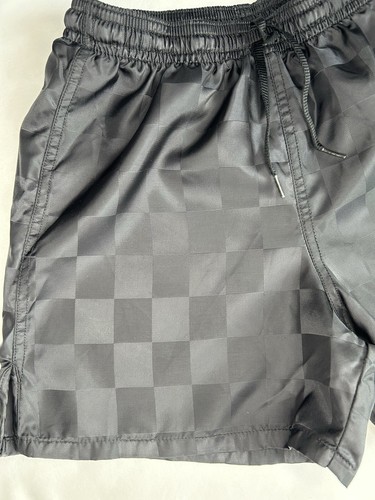 Umbro Shorts Youth XS Black Checkerboard Soccer Activewear Drawstring - Picture 5 of 11