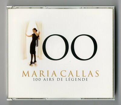 SET 6 CD   MARIA CALLAS - 100 LEGENDÄRE AIRS   ALBUM 100 TITEL