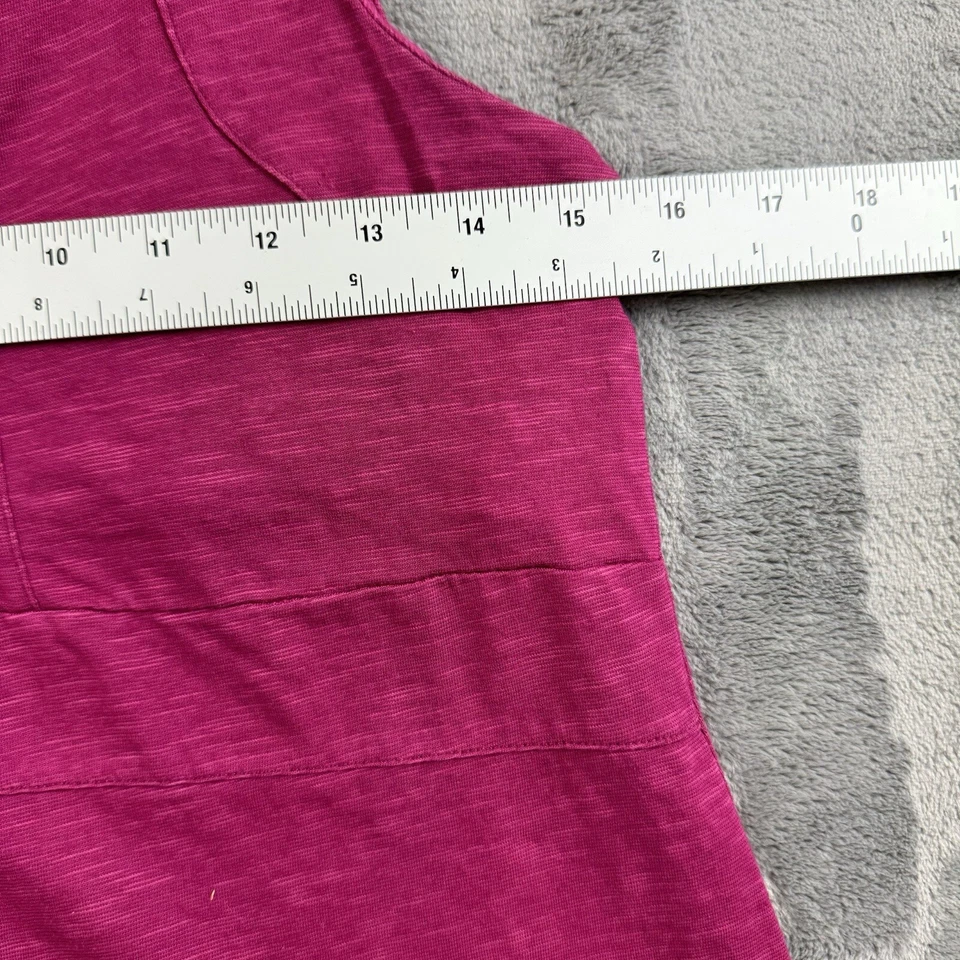 Horny Toad Womens Tank Size M Purple Athletic Stretch Classic Outdoors Logo Foto 4 de 4