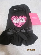 Juicy Couture Dog Pet Outfit Small Length 10" Girth 15" Cute 