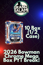 Detroit Tigers . 2026 Bowman Chrome Mega 10-Box PYT