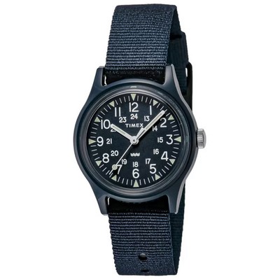 TIMEX Camper MK1 Japan Limited Original Camper 29mm Nylon Belt Navy TW2T33800