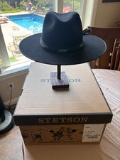 Stetson Cowboy Western Hat Helix Black XL