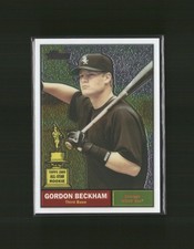 2010 Topps Heritage Chrome #C13 Gordon Beckham Gold Rookie Cup /1961