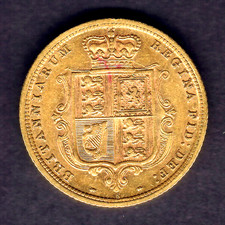 Australia. 1886 Sydney - Half Sovereign.. Part Lustre - VF