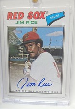 2026 Topps Heritage - Real One Autographs Jim Rice #ROA-77RO-JR (AU)