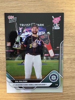 Cal Raleigh 2025 MLB Topps Now  Sammelkarte, Nummer 427