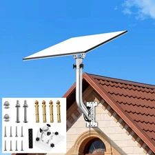 Gen 3 Starlink Mount for Wall Heavy Duty Pole Mount 360° Adjustable Starlink ...