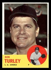 1963 Topps Baseball #322 Bob Turley NM *h1