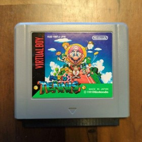 Nintendo Virtual Boy VUE-S-RA Tested w/ Box + Mario&rsquo;s Tennis