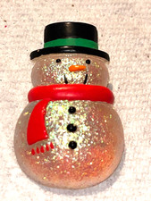 Christmas Hallmark Pin Snowman snow man