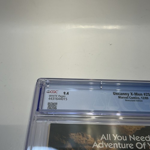 Uncanny X-Men #255 CGC 9.4 - Newsstand/Canadian - White Pages - Recently Graded - Picture 11 of 12