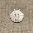 1917 Type 1 25C Standing Liberty Quarter Dollar in VF Condition TL