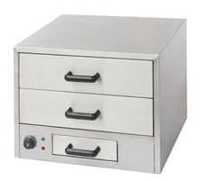 Commercial Heated Bun Warmer / Warming Drawer Cabinet